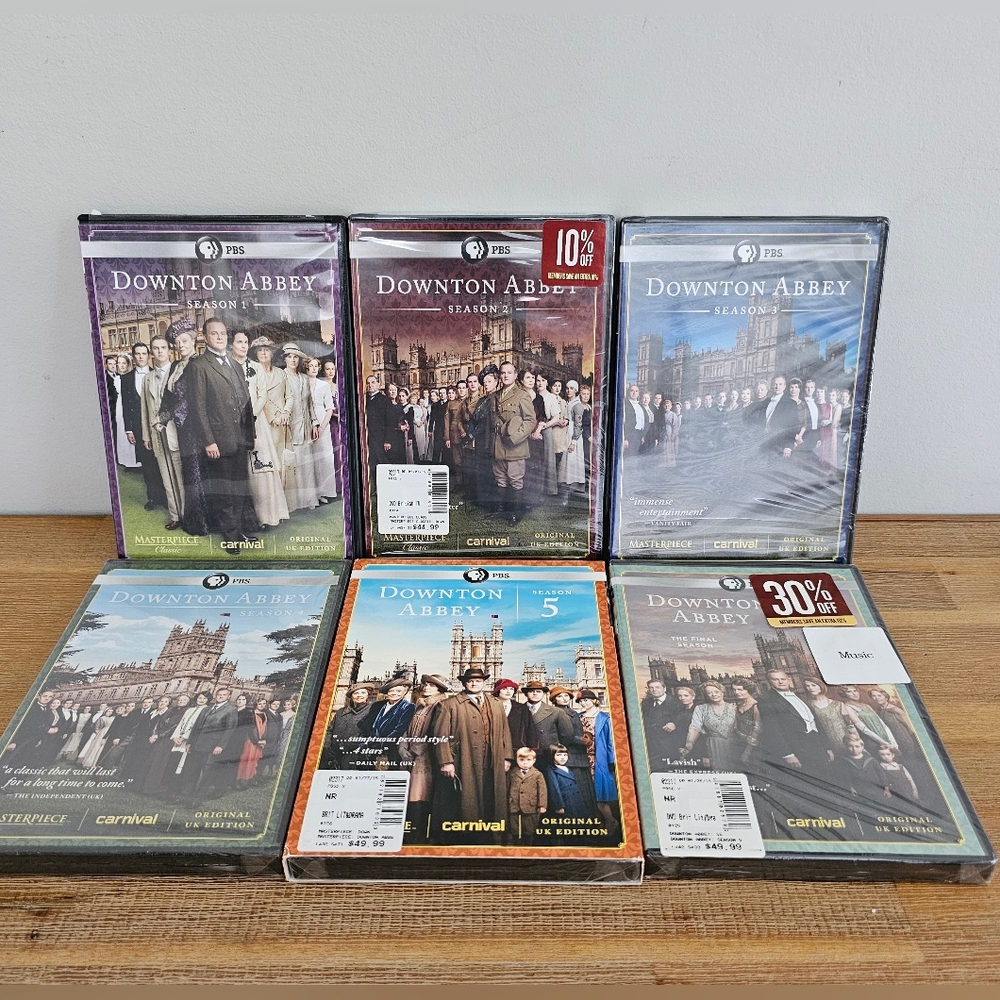 NEW SEALED DOWNTON ABBEY Complete  6 Seasons